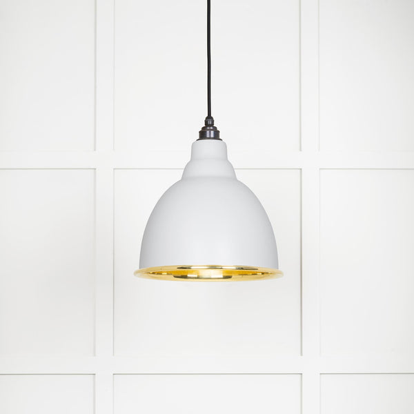 Image of Brindley Ceiling Light in Flock