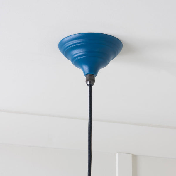 SHOW SHOW Close Up Image of Ceiling Rose for Brindley Ceiling Light in Upstream