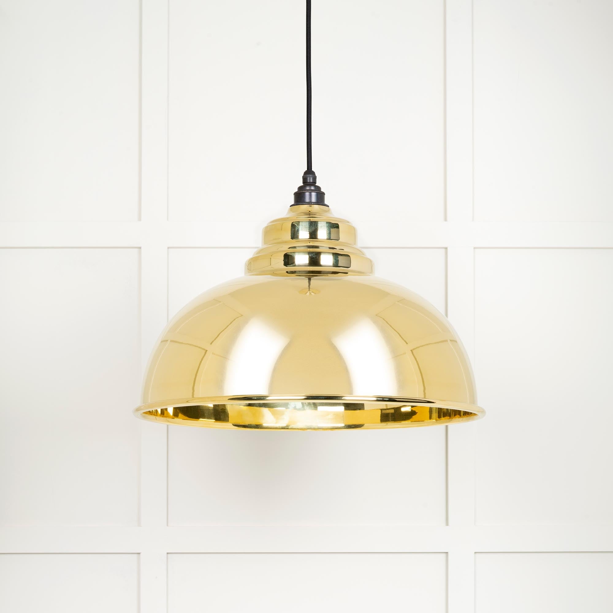 Image of Harborne Ceiling Light in Brass