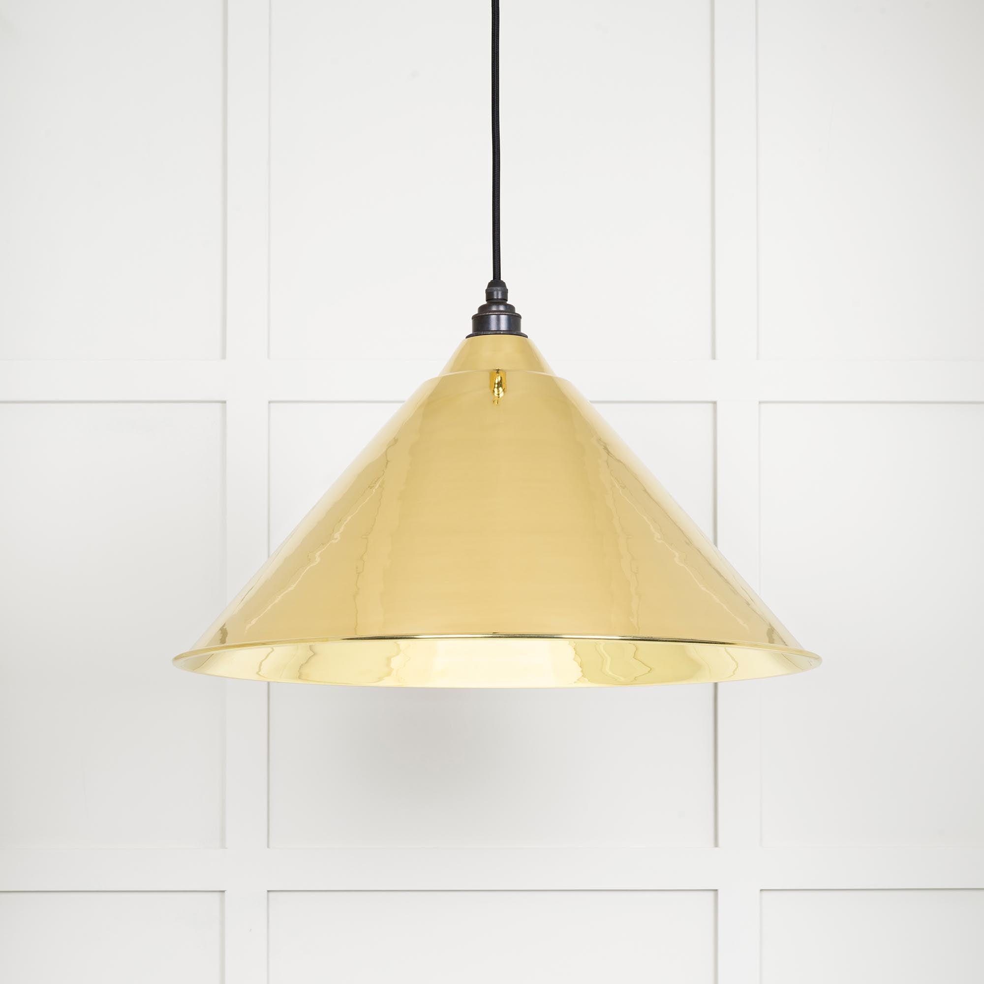 Image of Hockley Ceiling Light in Brass