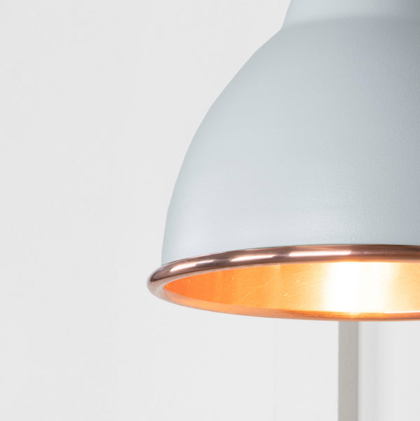 SHOW SHOW Close Up image of Brindley Wall Light in Birch in Smooth Copper