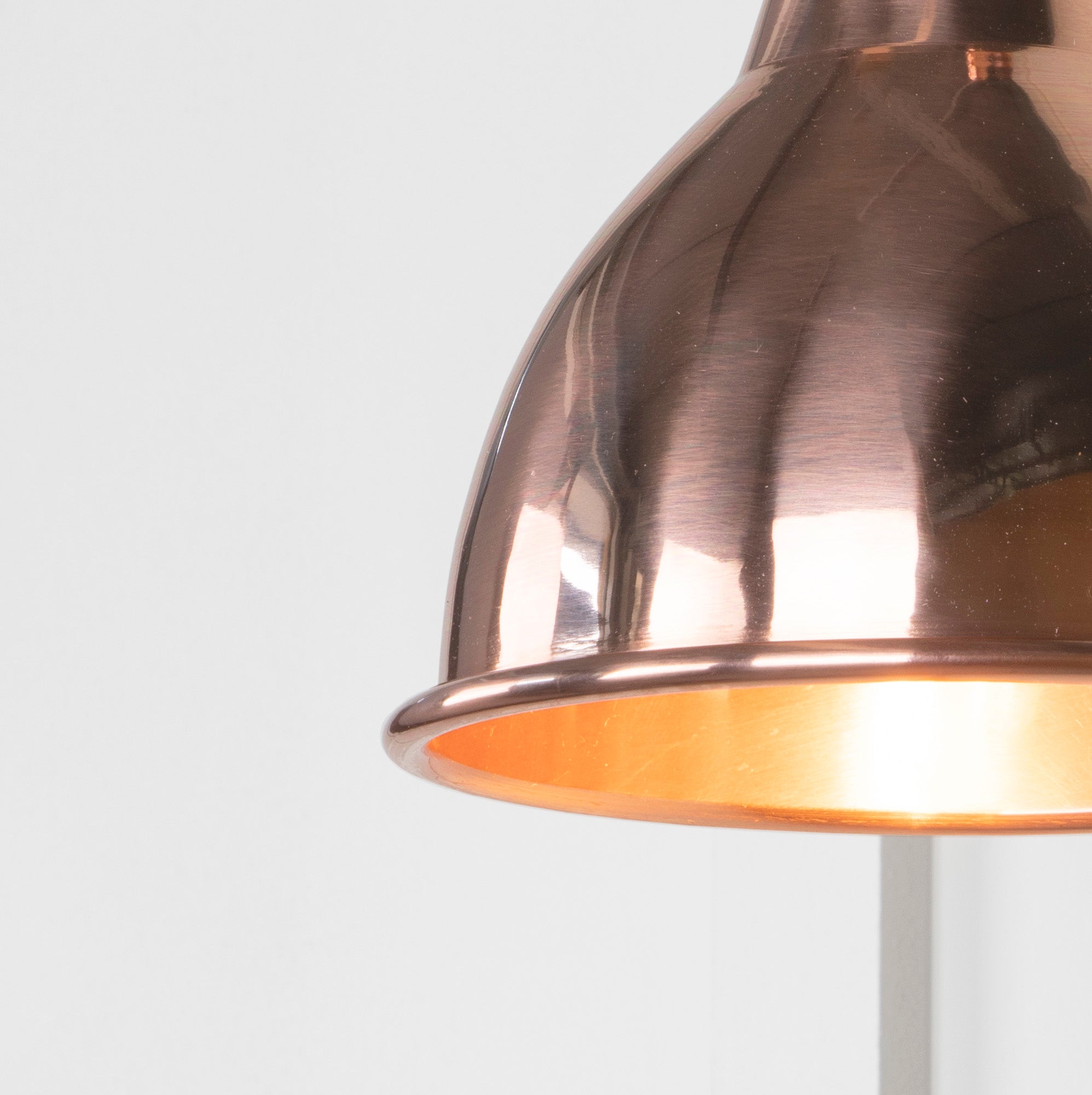 SHOW Close up Image of Brindley Wall Light in Copper