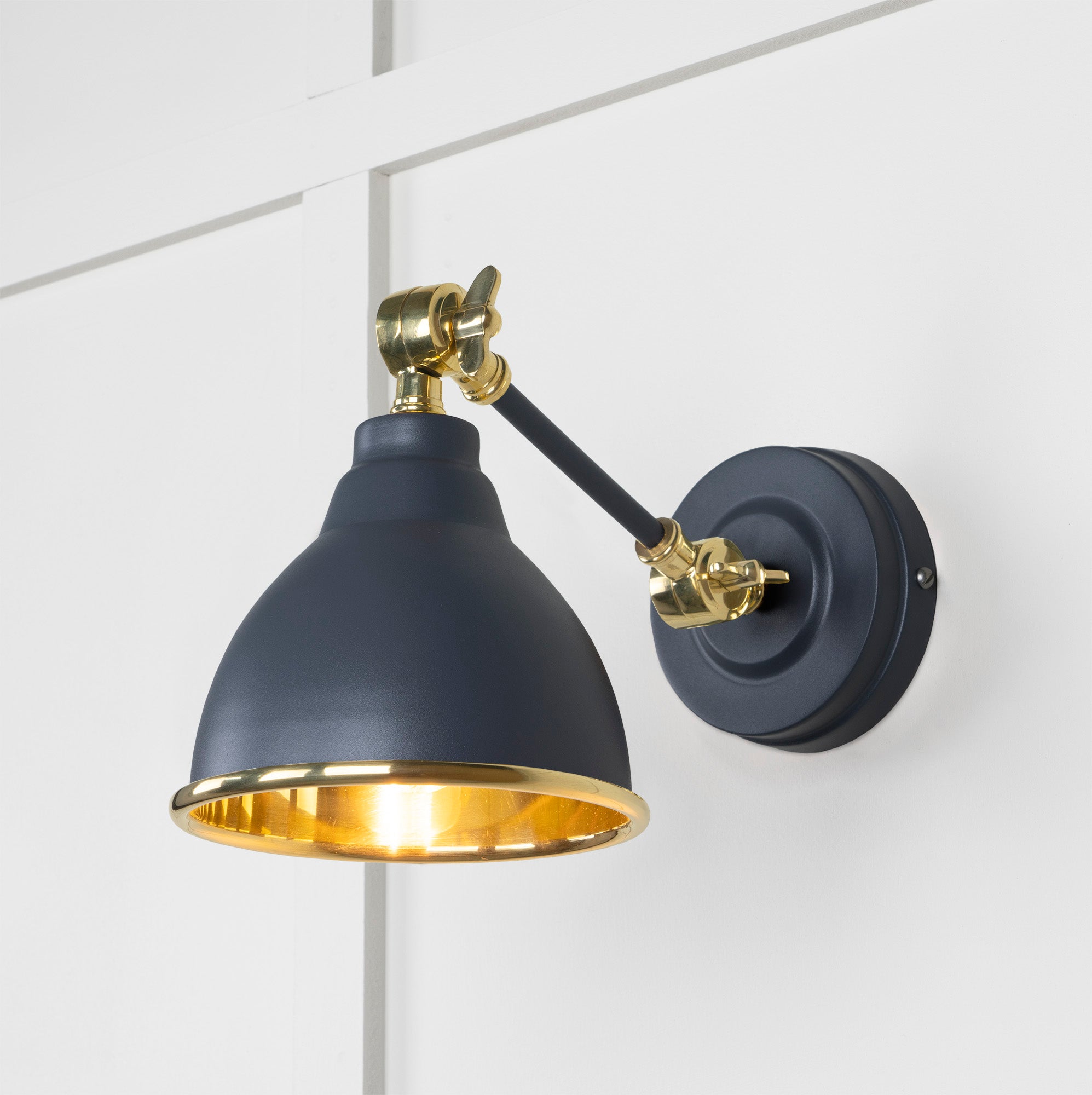 Image of Brindley Wall Light in Slate