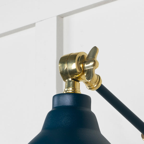 SHOW SHOW Close up Image of hinge for Brindley Wall Light in Dusk