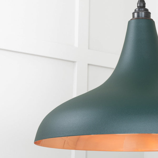 SHOW SHOW Close Up Image of Frankley Ceiling Light In Dingle in smooth Nickel