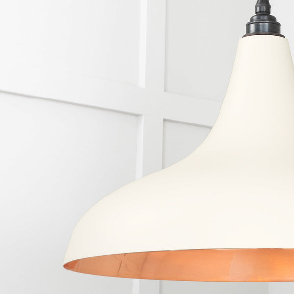 SHOW SHOW Close Up Image of Flora Ceiling Light in Birch in smooth Nickel