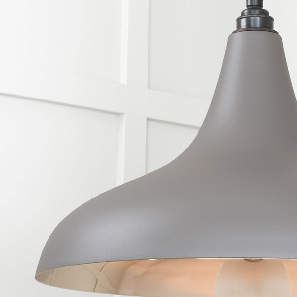 SHOW SHOW Close Up Image of Frankley Ceiling Light In Bluff in smooth Copper