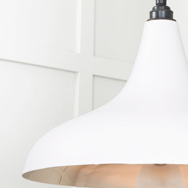 SHOW SHOW Close Up Image of Flora Ceiling Light in Birch in smooth Copper