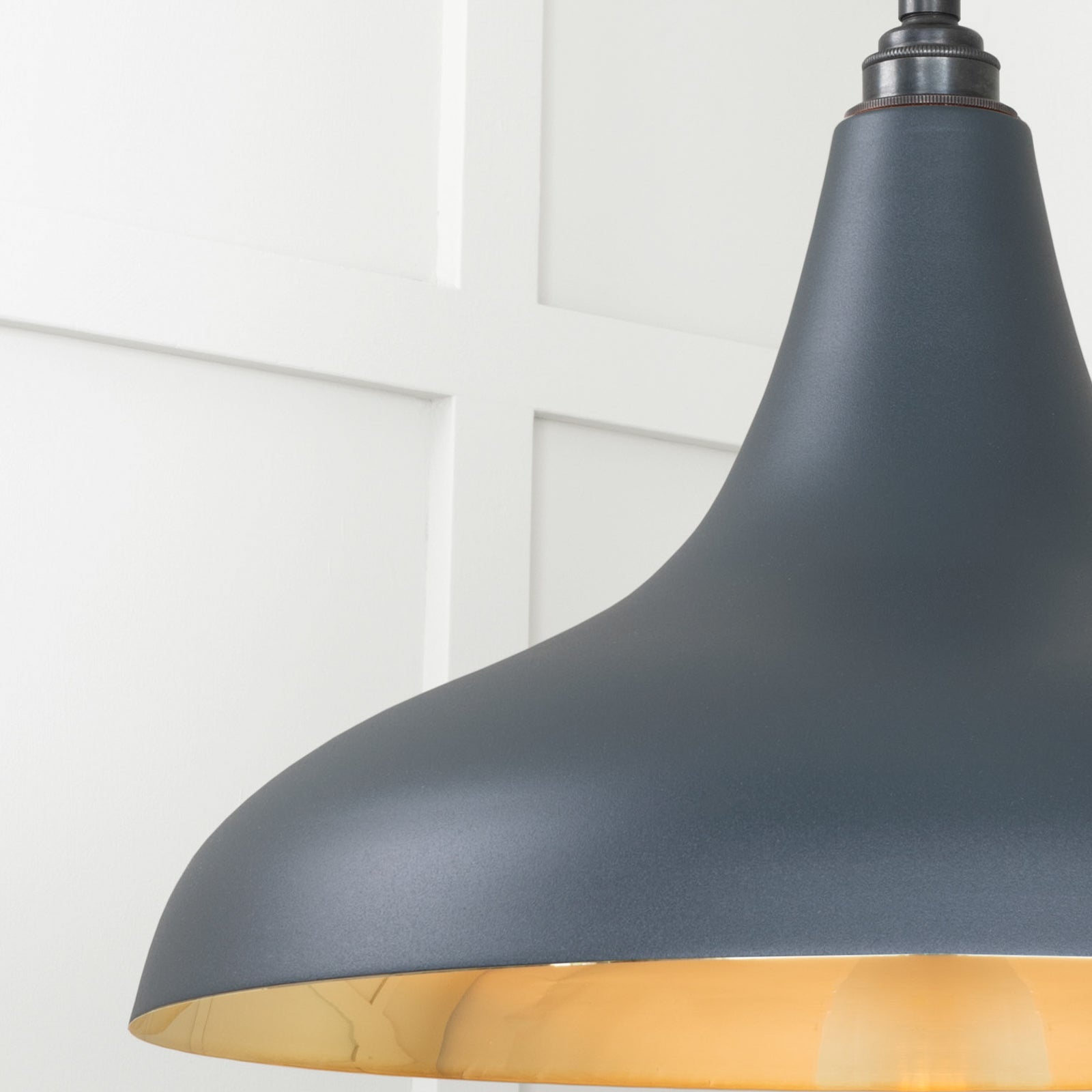 SHOW Close Up Image of Frankley Ceiling Light in Soot