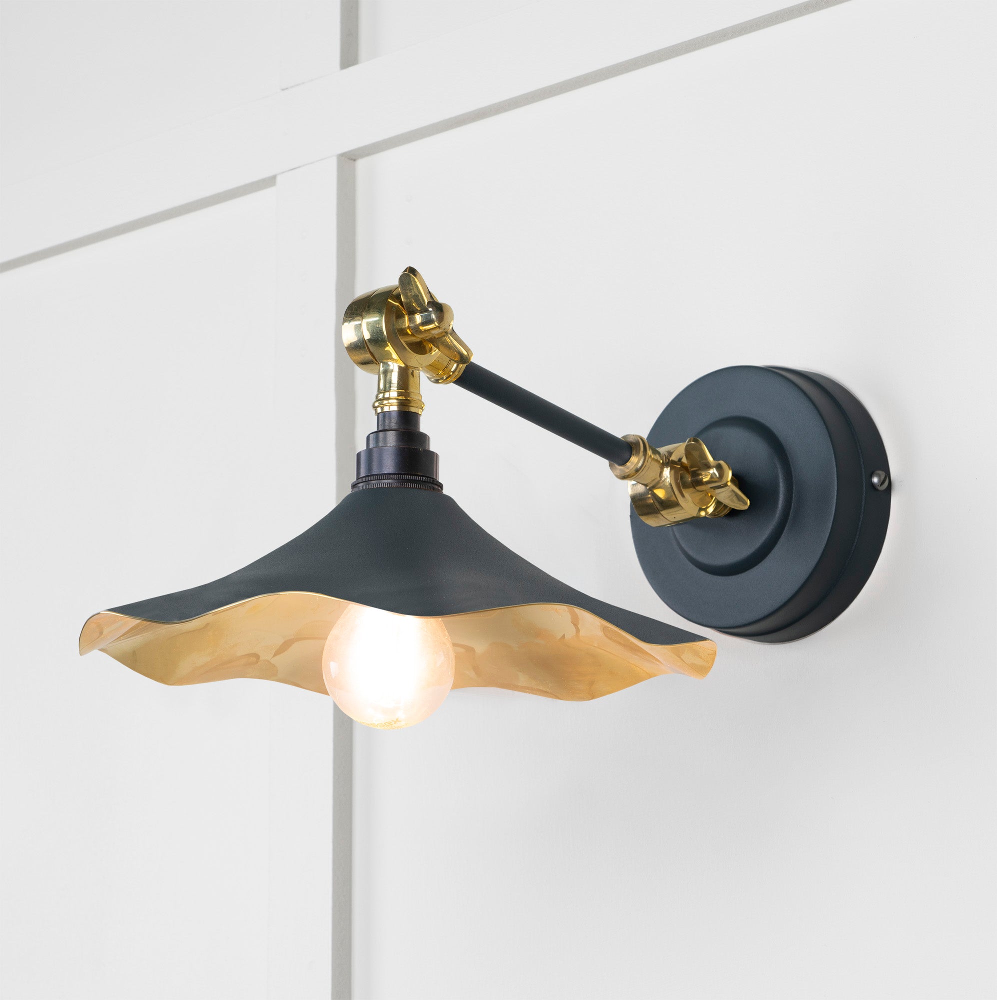 Image of Flora Wall Light in Soot