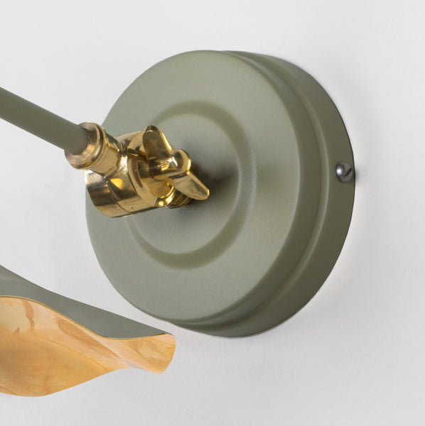 SHOW SHOW Close Up Image of wall rose for Flora Wall Light in Tump