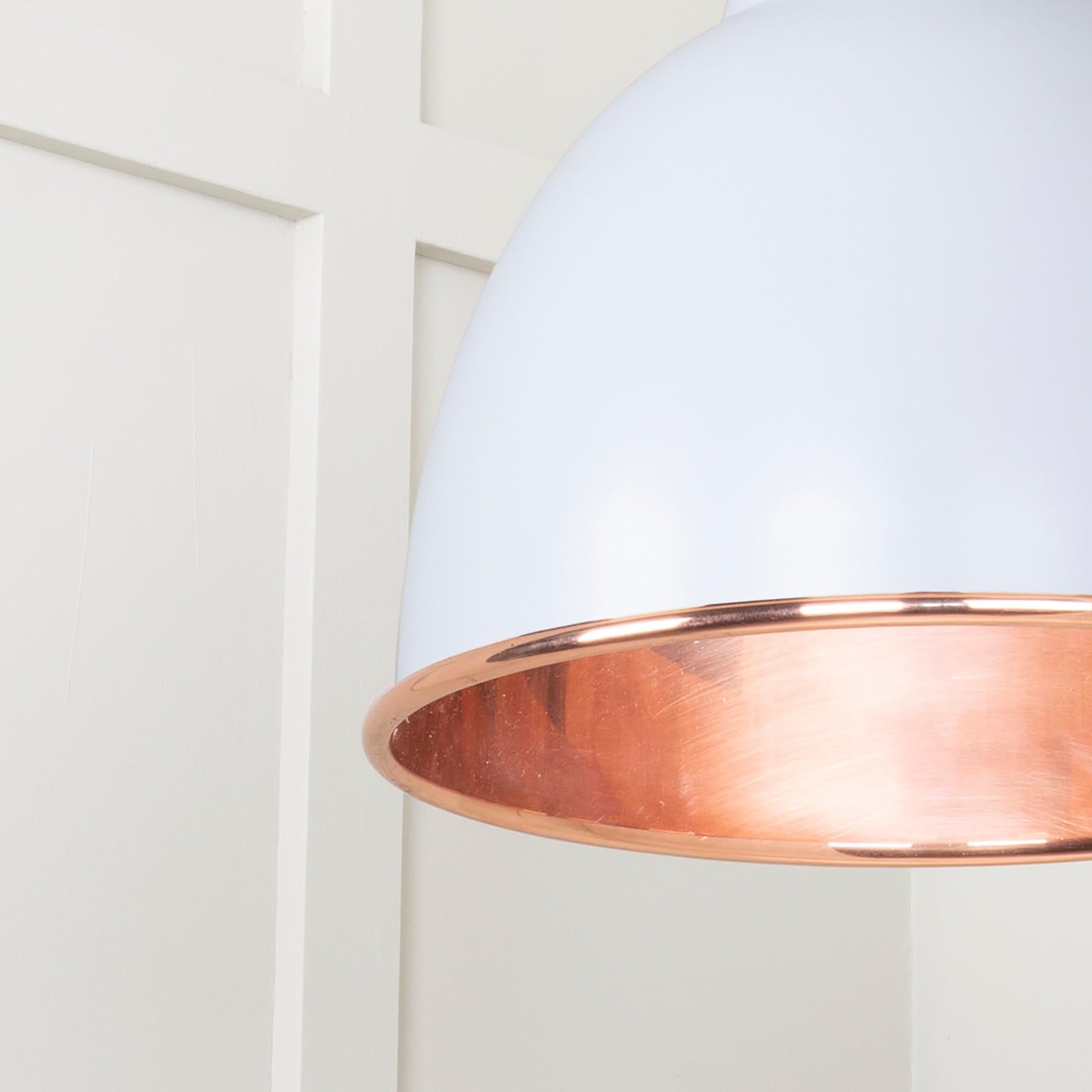  SHOW Close Up Image of Brindley Cluster Light in Birch in Smooth Copper