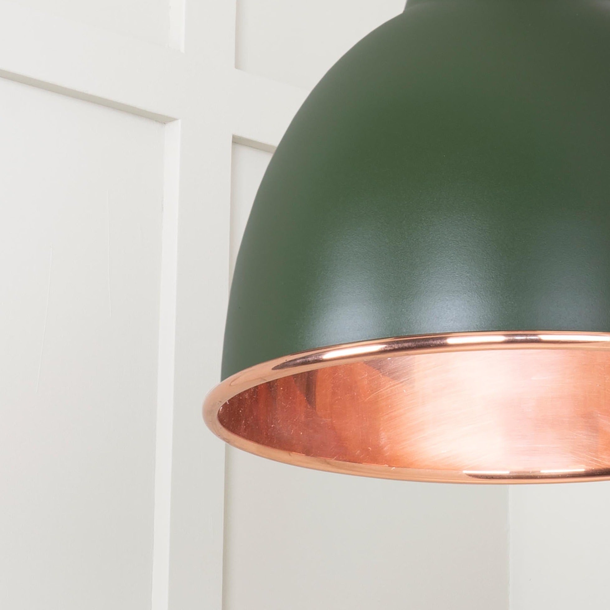  SHOW Close Up Image of Brindley Cluster Light in Heath in Smooth Copper