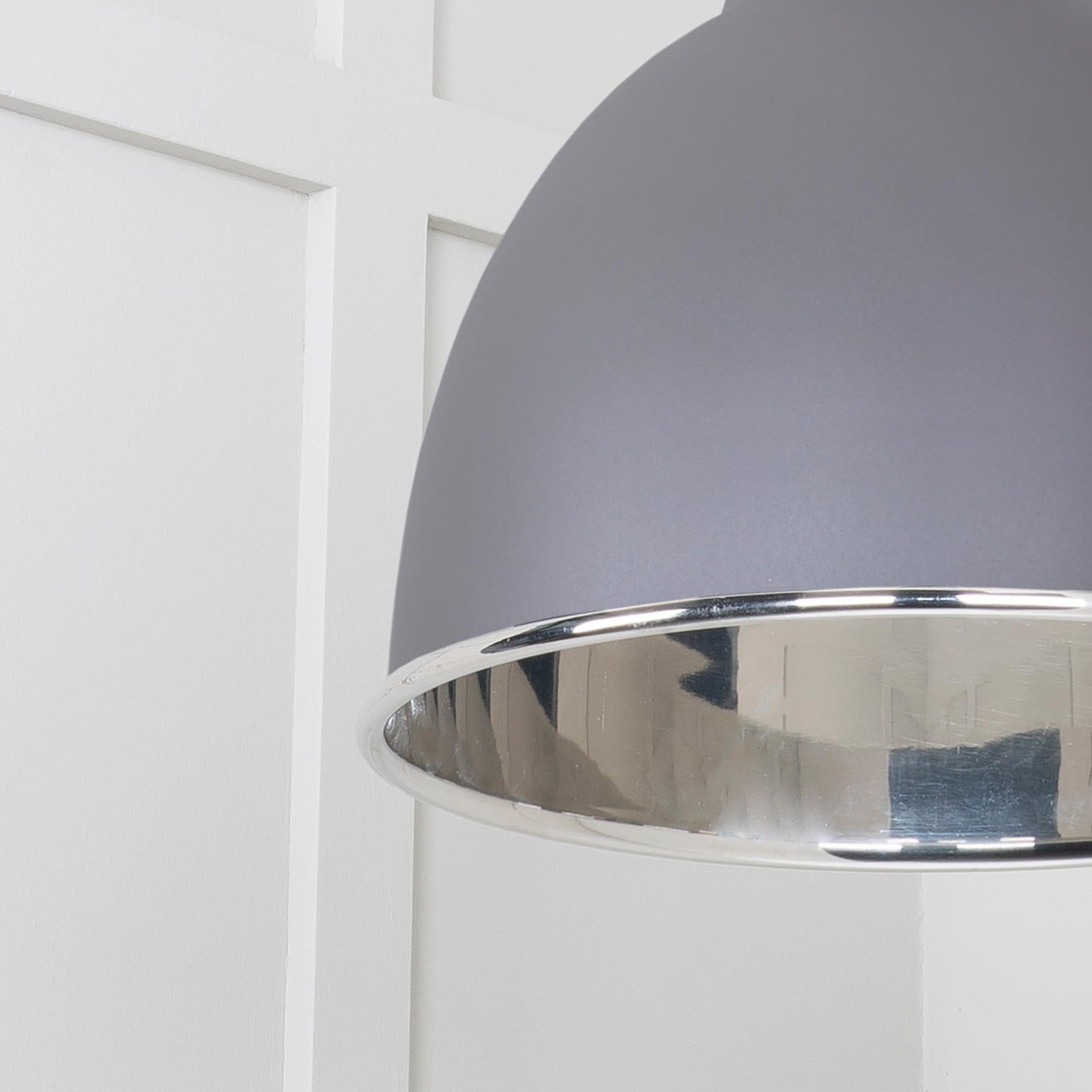 SHOW  SHOW Close Up Image of Brindley Cluster Light in Bluff in Smooth Nickel