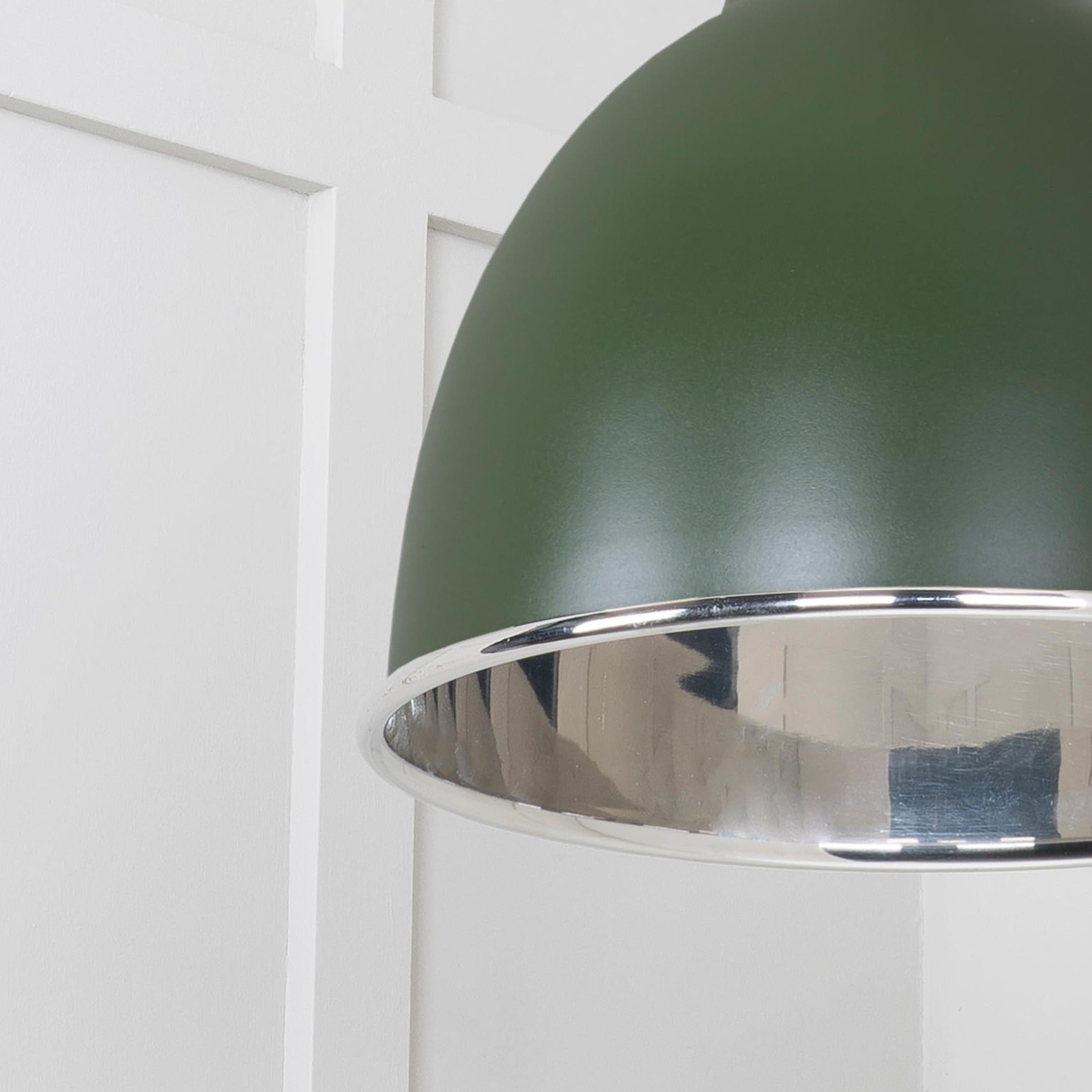  SHOW Close Up Image of Brindley Cluster Light in Heath in Smooth Nickel