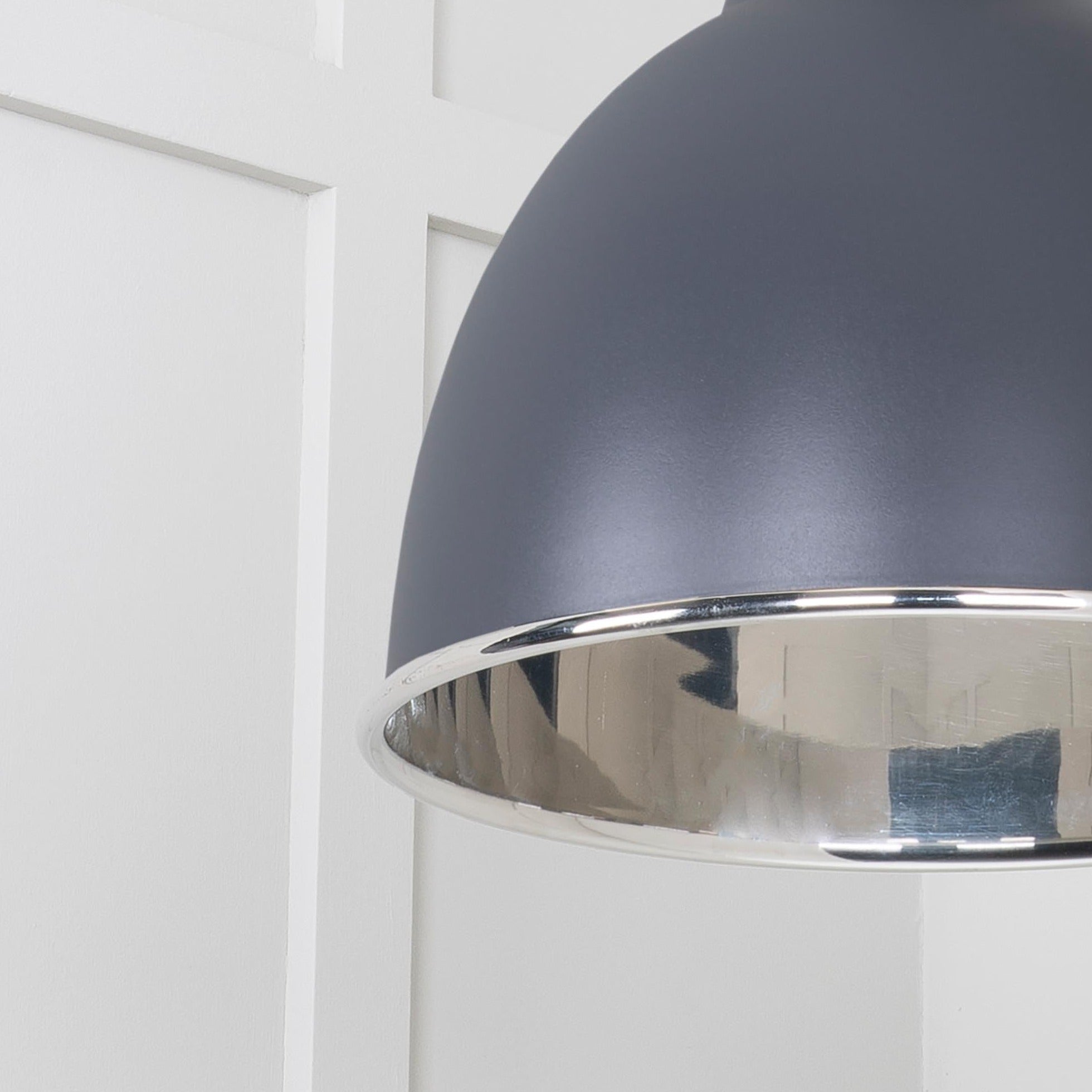  SHOW Close Up Image of Brindley Cluster Light in Slate in Smooth Nickel