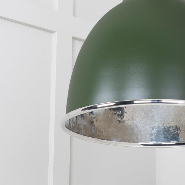 SHOW  SHOW Close Up Image of Brindley Cluster Light in Heath in Hammered Nickel