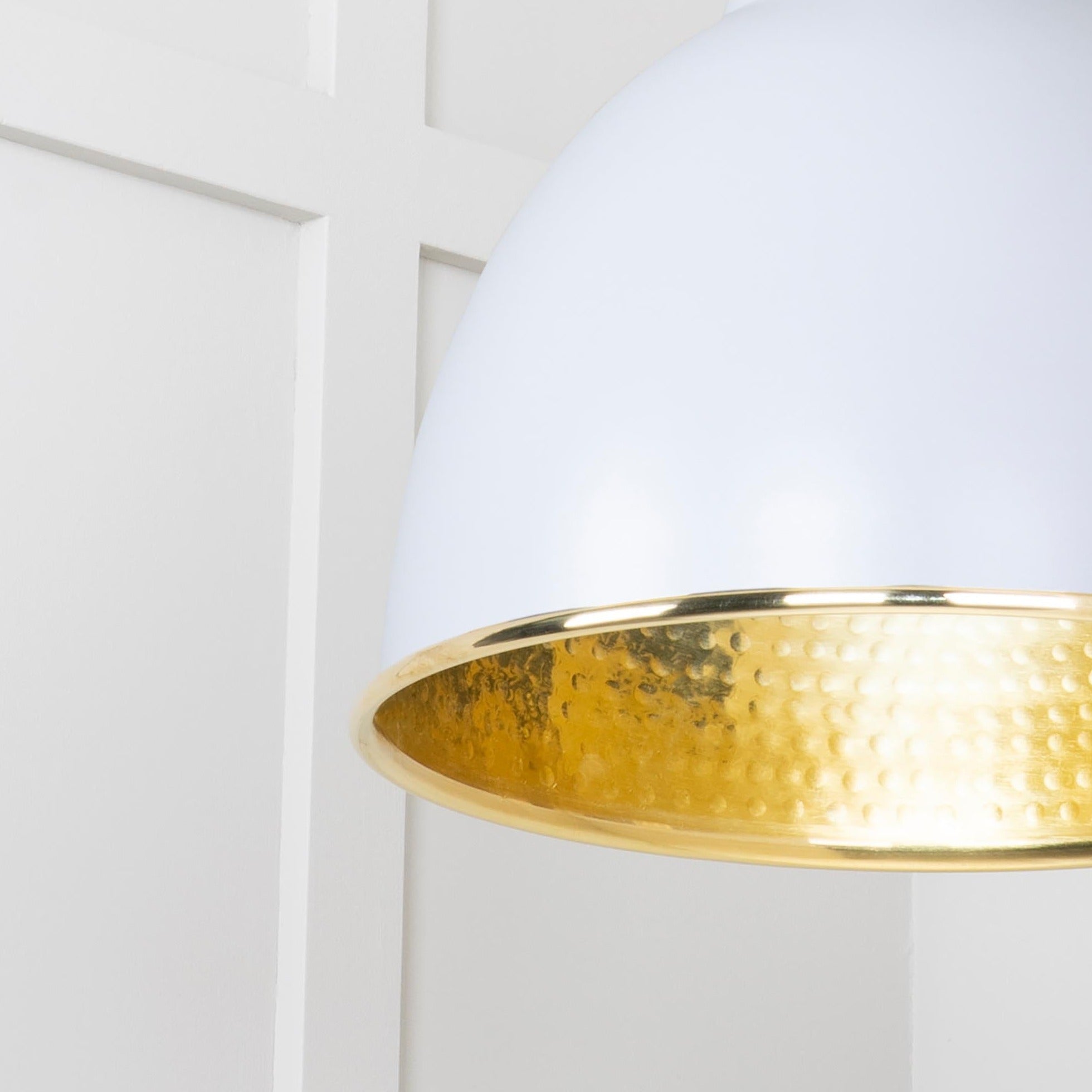  SHOW Close Up Image of Brindley Cluster Light in Birch in Hammered Brass