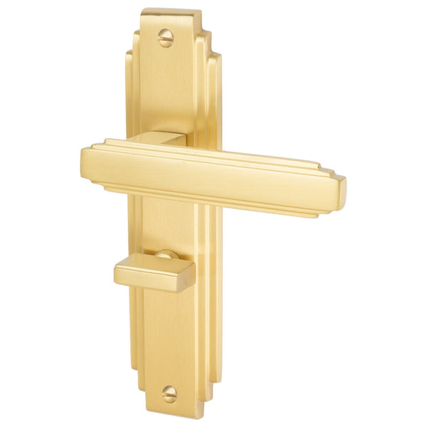 Astoria Door Handles On Plate