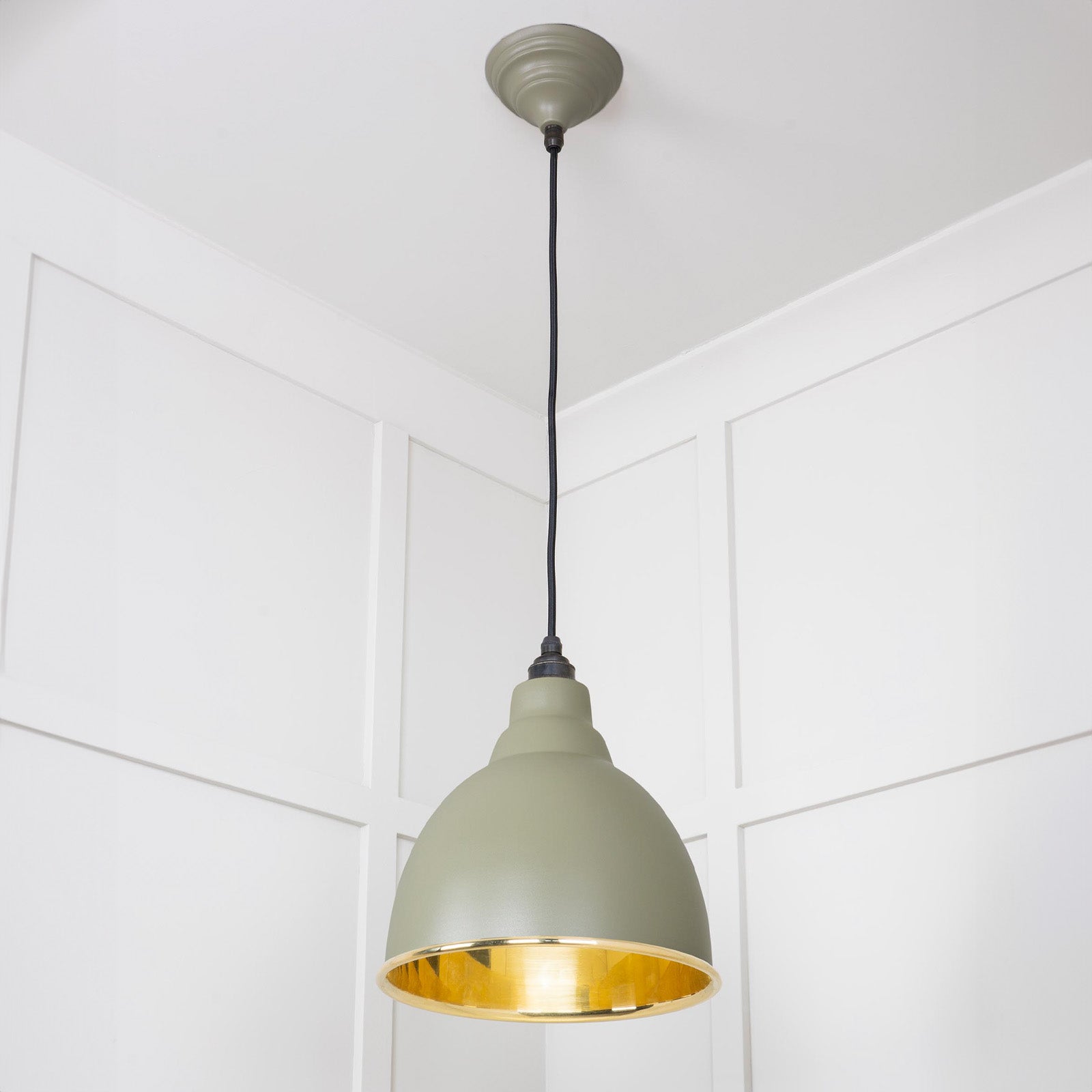 SHOW Full Image of Hanging Brindley Ceiling Light in Tump