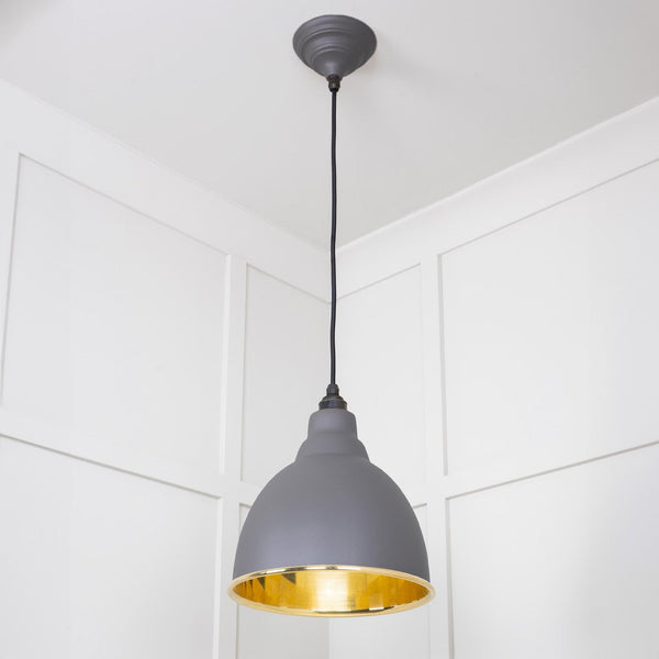 SHOW SHOW Full Image of Hanging Brindley Ceiling Light in Bluff