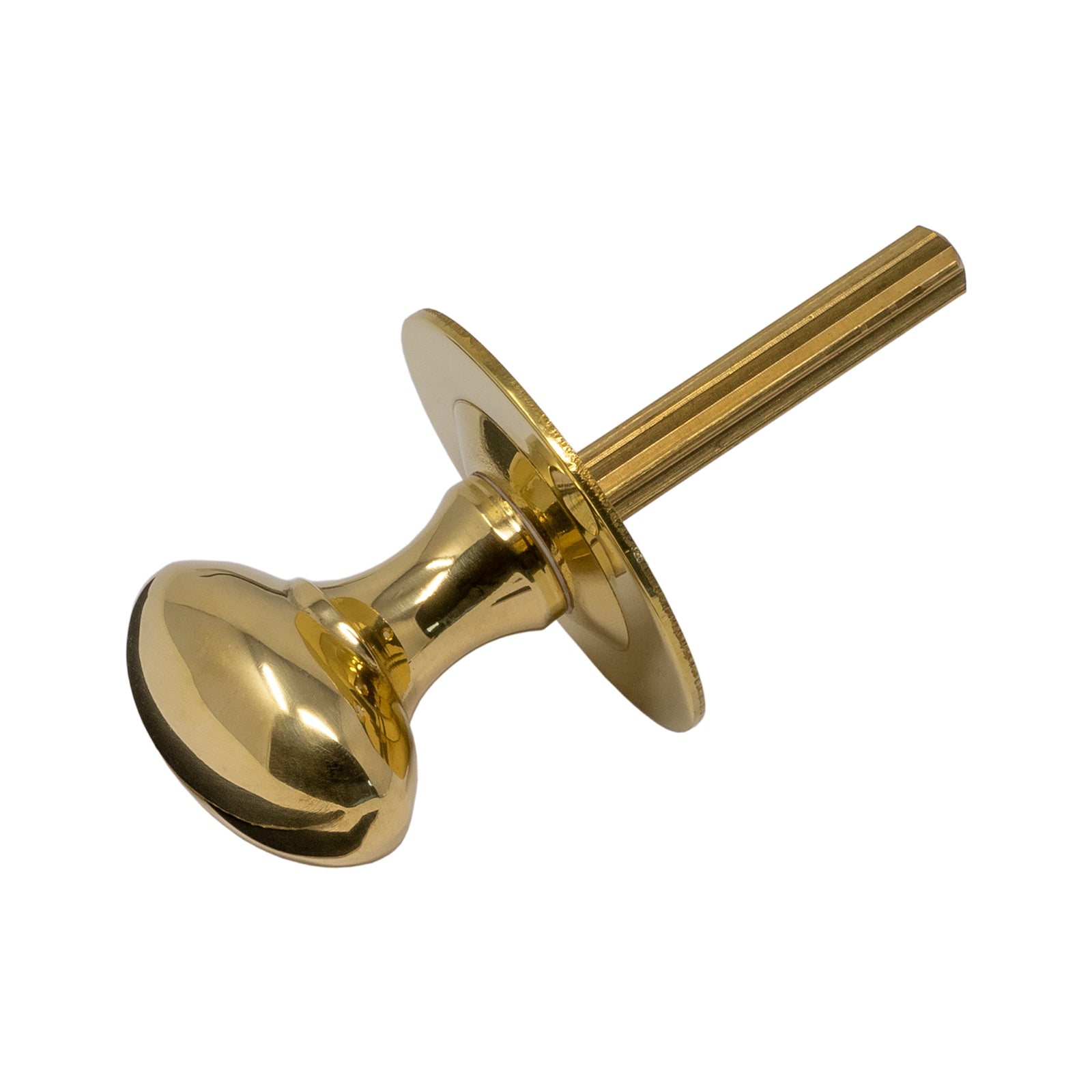 Rack Bolt Thumb Turn Polished Brass