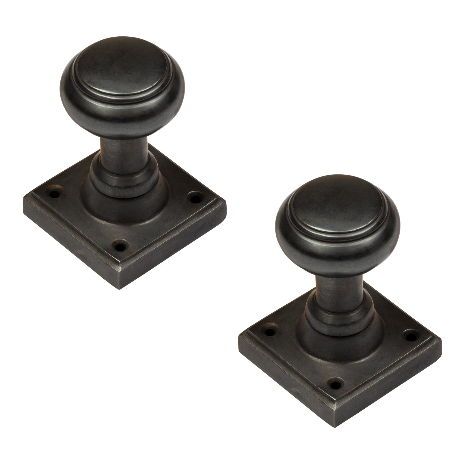 Diamond Rose Regency Door Knobs Oil Rubbed Bronze