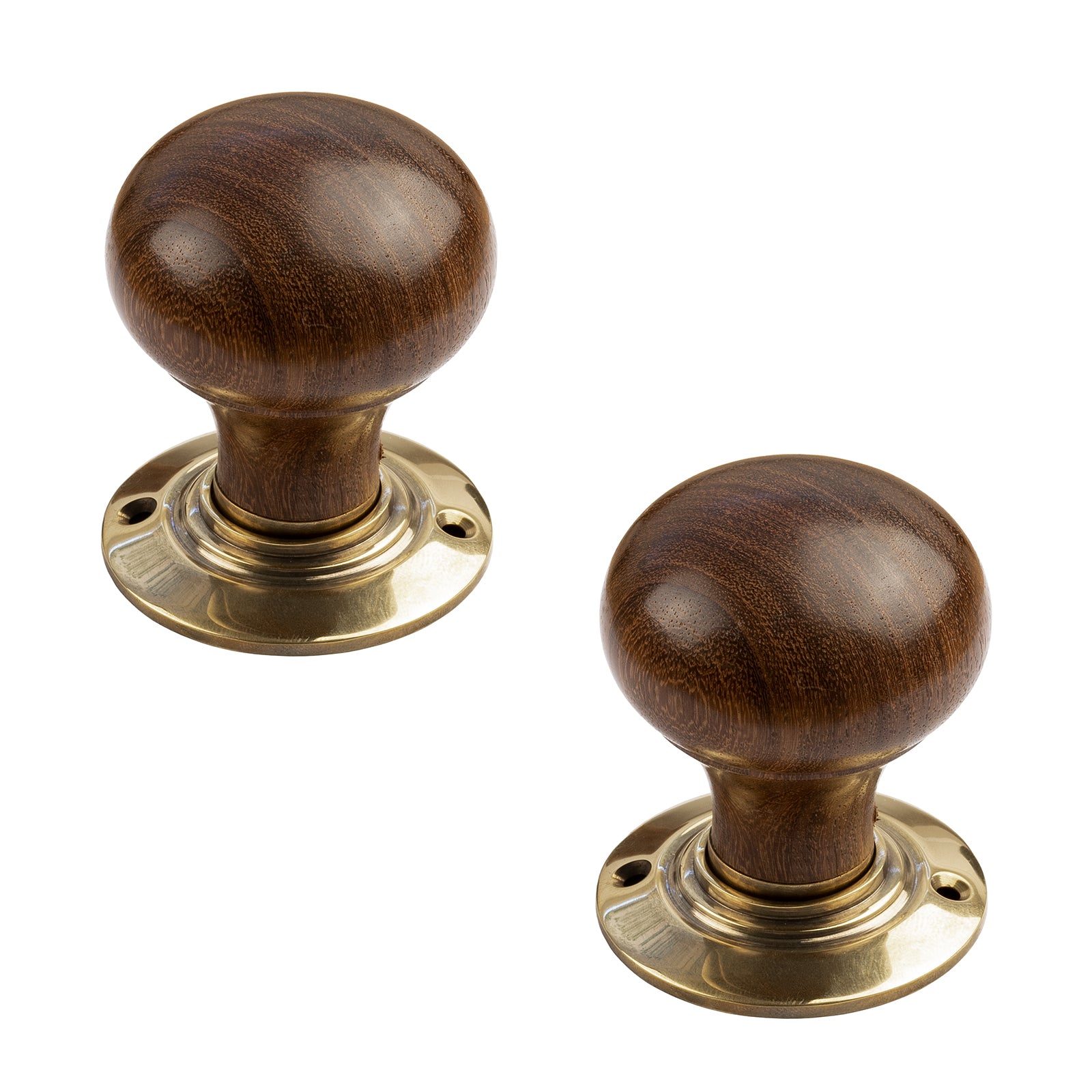 Bun Door Knobs Rosewood SHOW