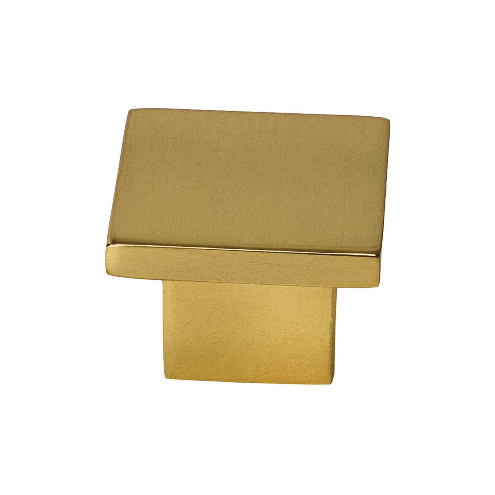 polished brass square cabinet knob, cupboard knob SHOW