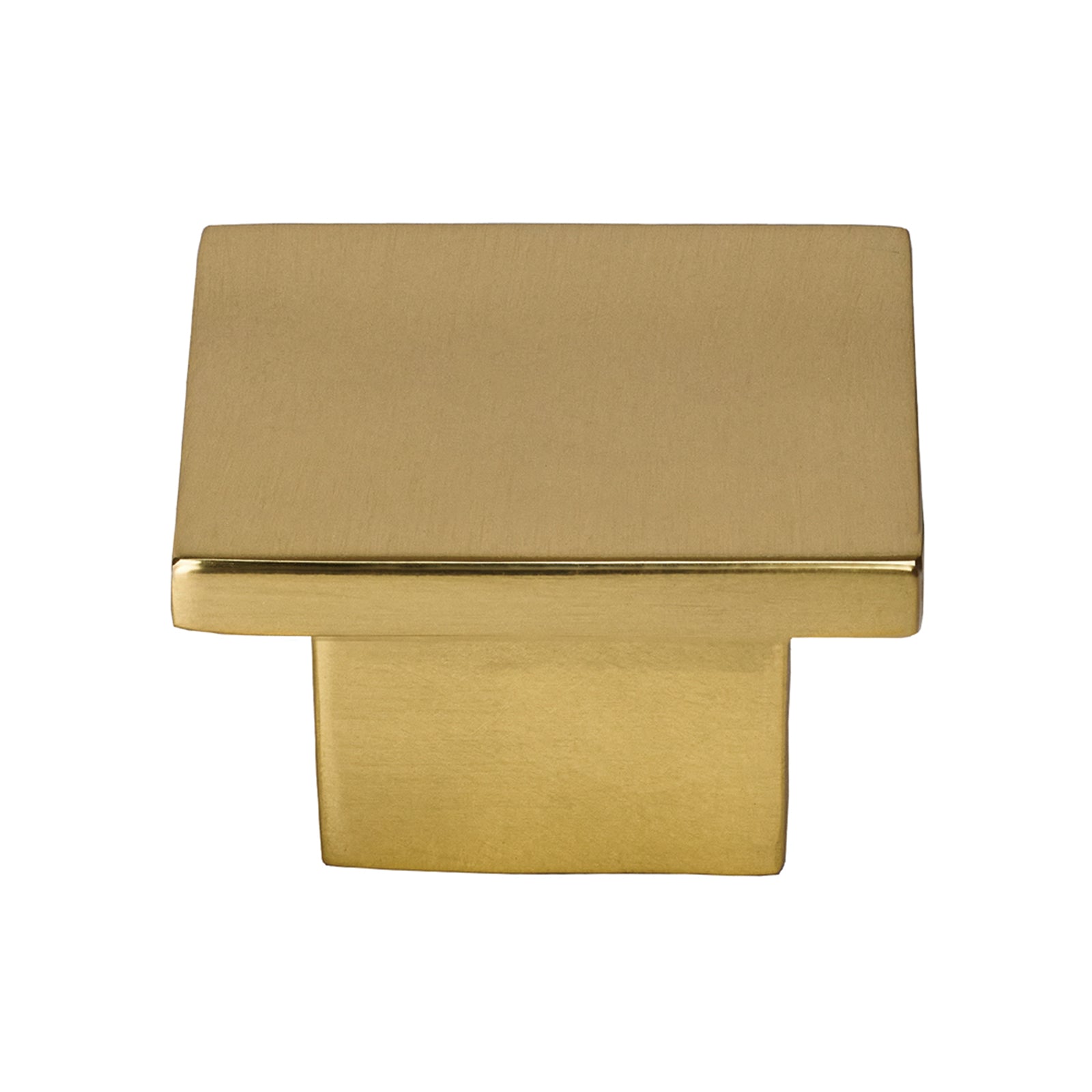 brass square cupboard knob, kitchen cabinet hardware