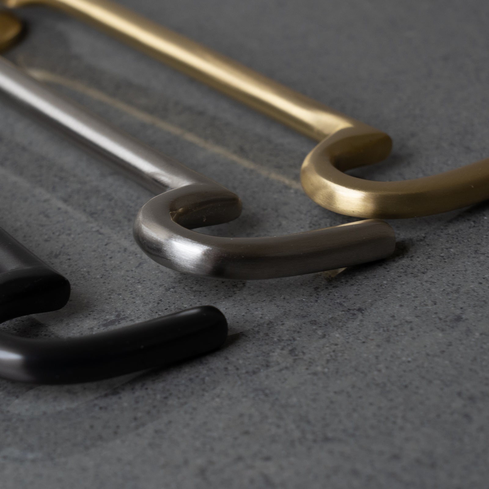 solid brass six inch cabin hooks in choice of five finishes SHOW