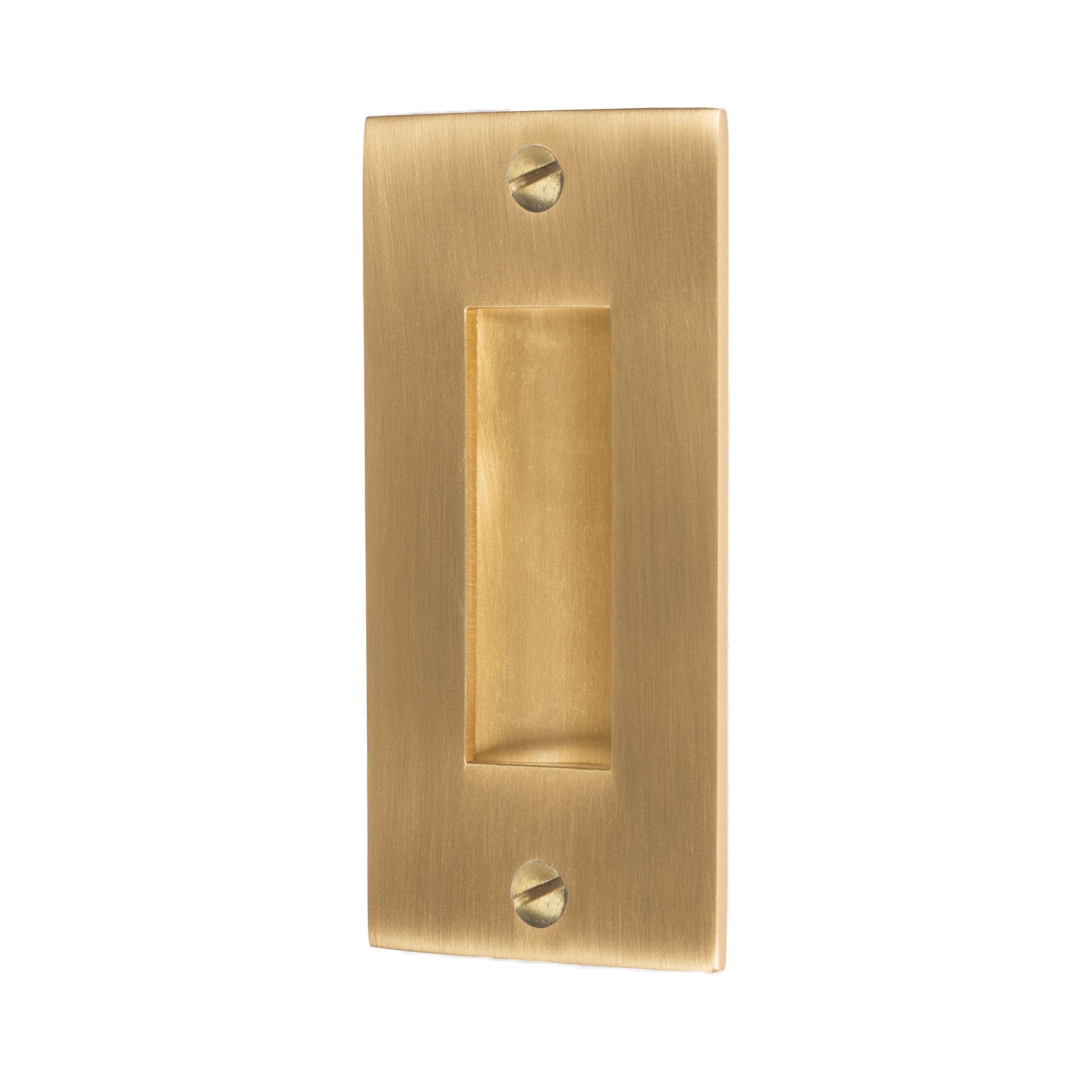 brass recessed door pull SHOW