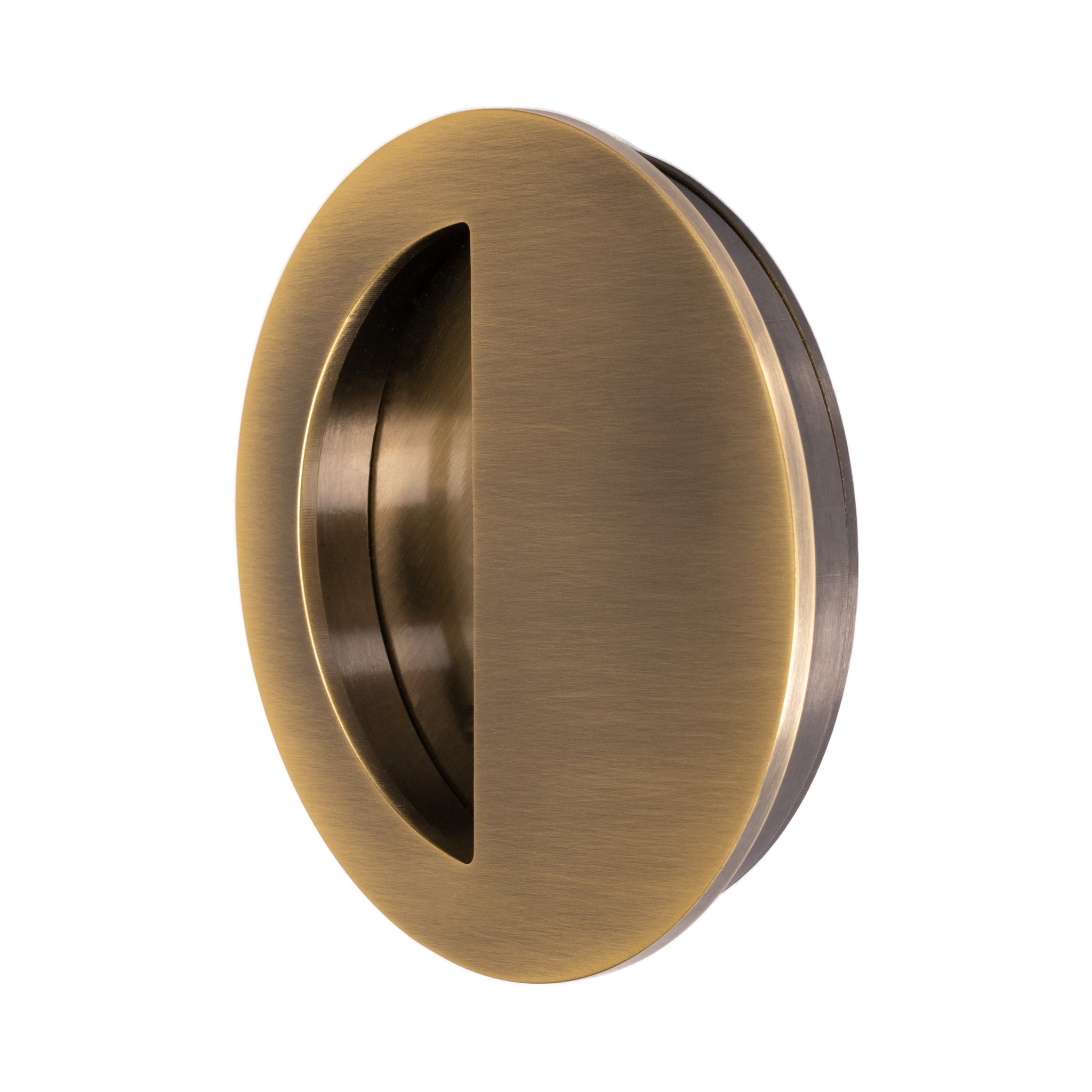 antique brass contemporary flush pull handle for sliding doors SHOW
