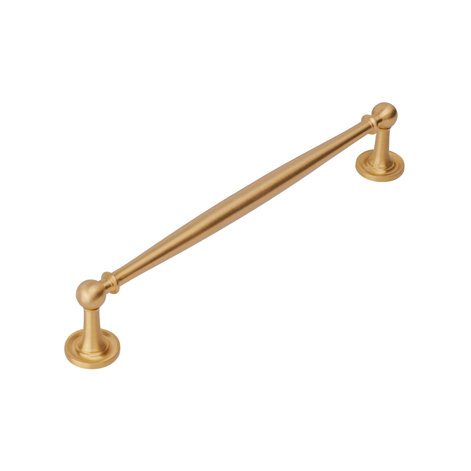 satin brass pull handle