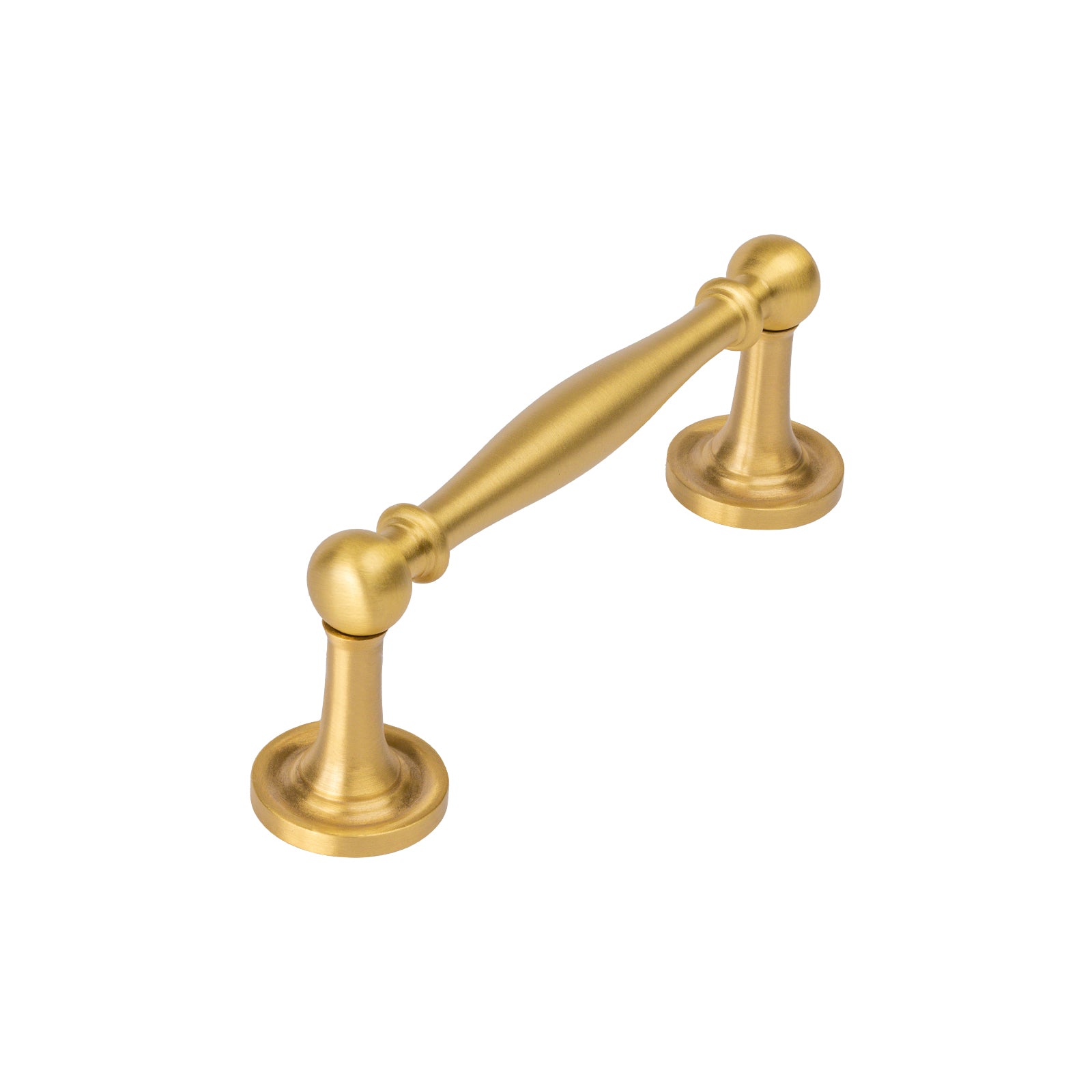 satin brass Colonial pull handle SHOW