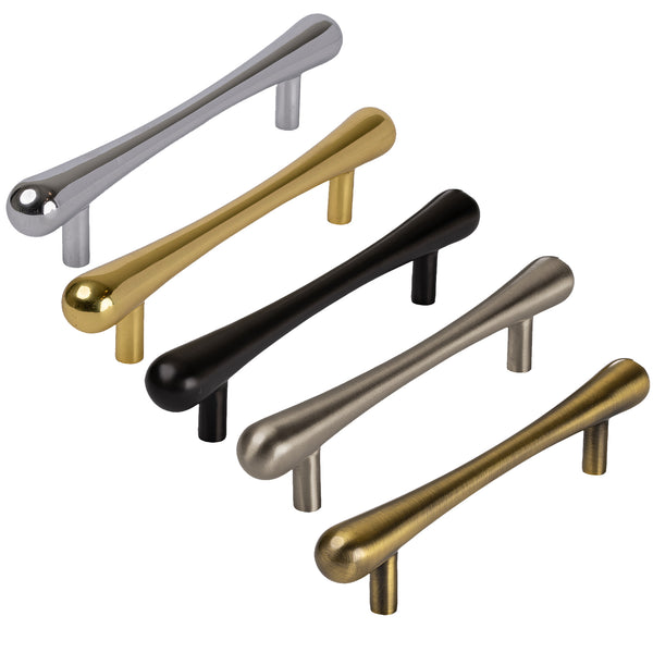 Continuous Rounded Edge Pull Round Lip Cabinet Edge Pulls | Modern Cabinet Furniture