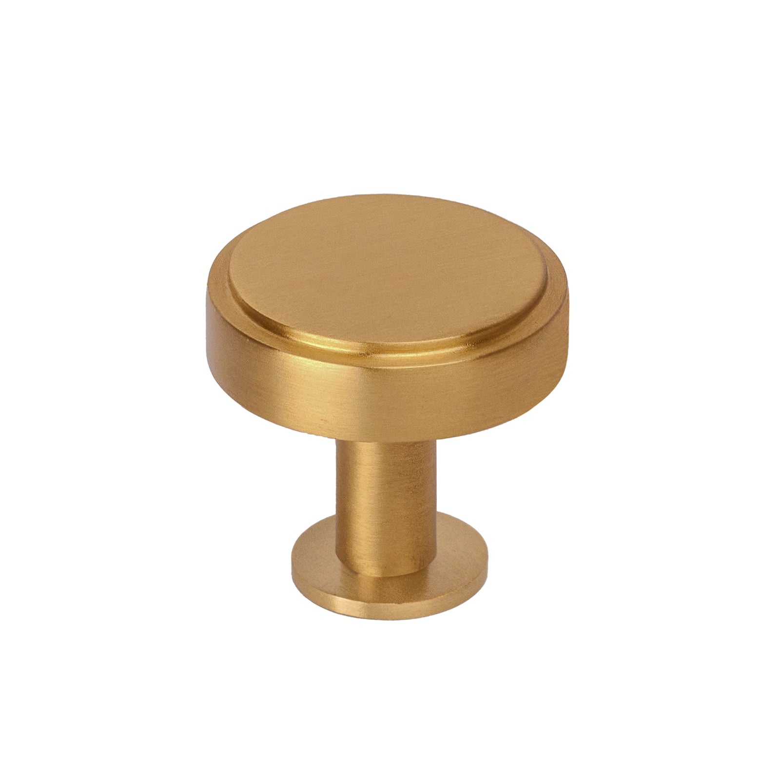 Stepped Disc Cabinet Knobs On Rose