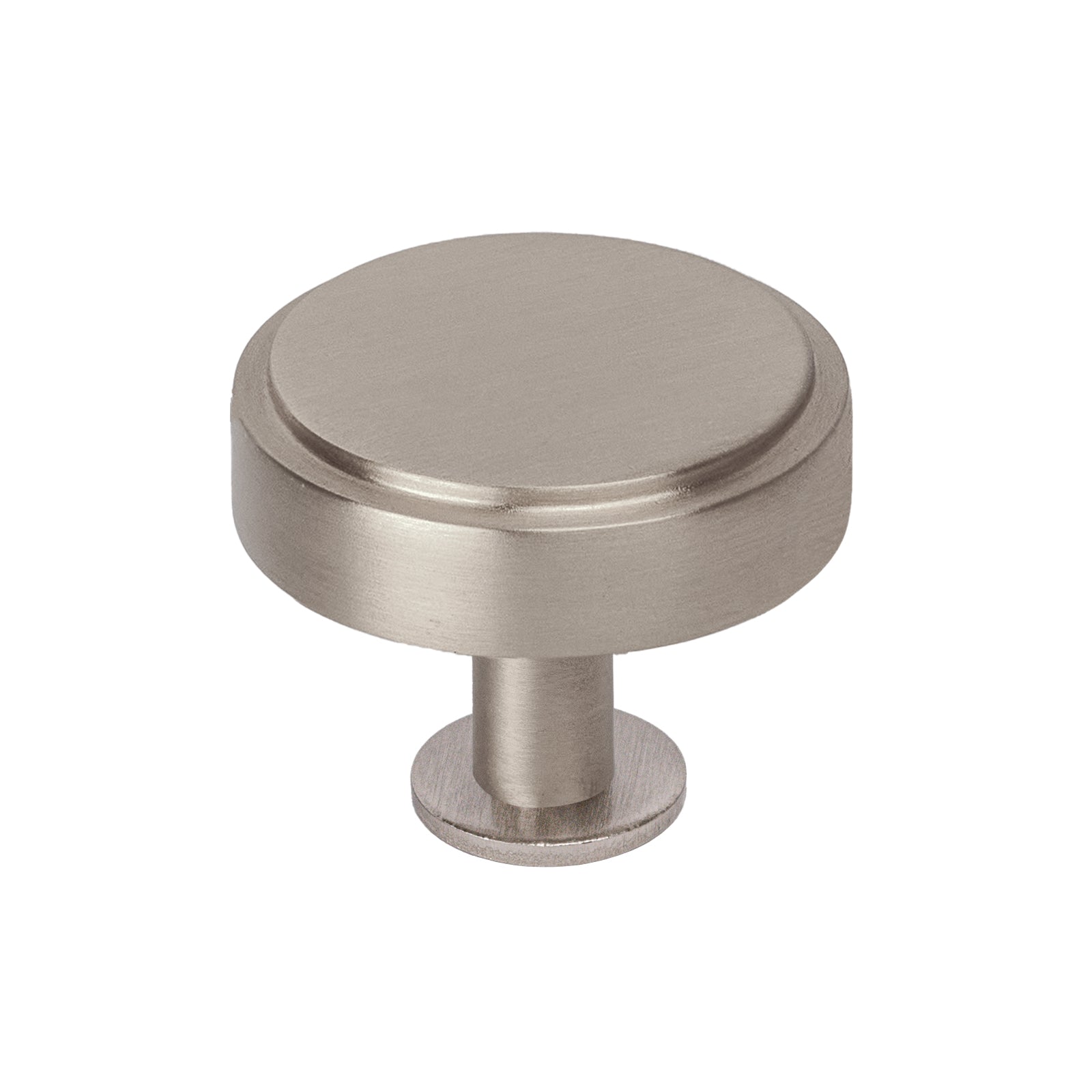 Stepped Disc Cabinet Knobs On Rose