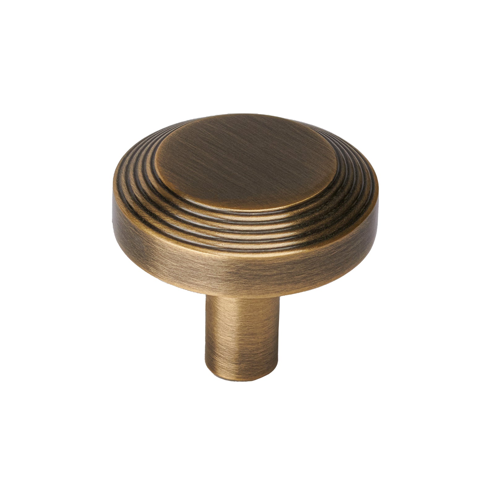 antique brass ridge cabinet knob, kitchen cupboard knob SHOW