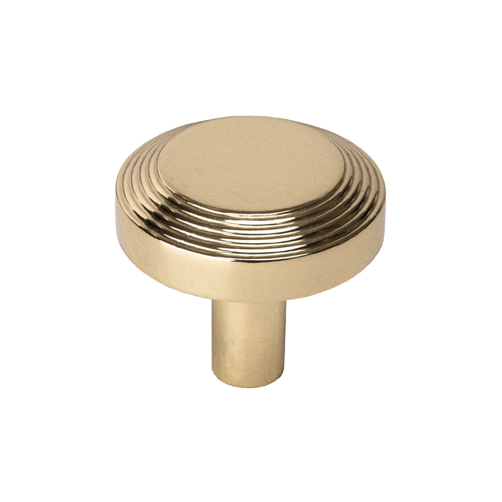 polished brass ridge cabinet knob, kitchen cupboard knob SHOW