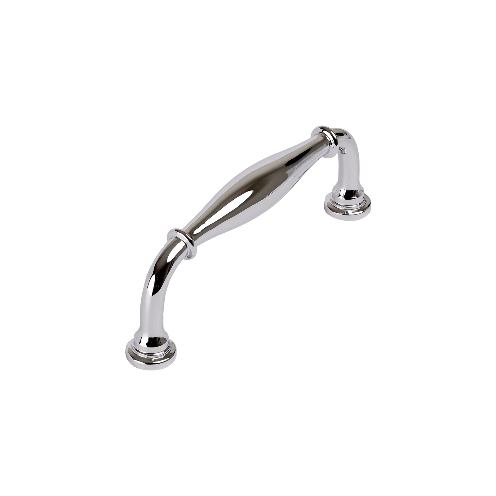 chrome traditional pull handle, kitchen cupboard handle SHOW