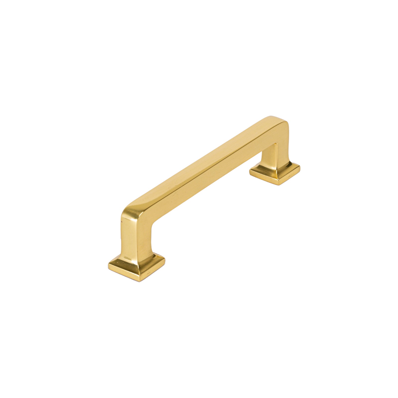 polished brass square vintage pull handles SHOW