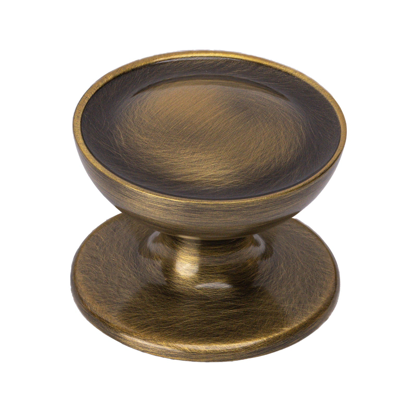 antique brass traditional cabinet knob, kitchen cupboard knob