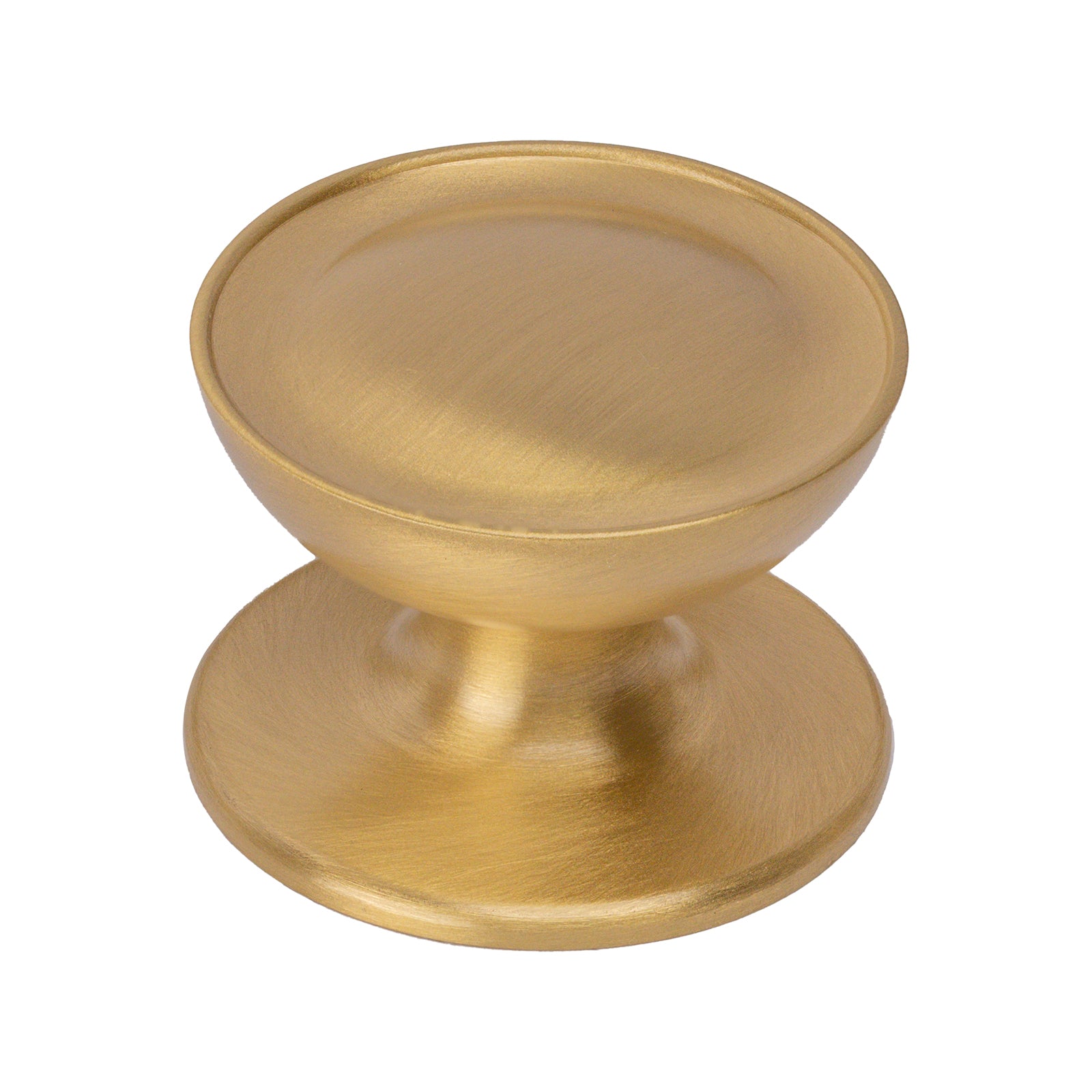satin brass traditional cabinet knob, kitchen cupboard knob