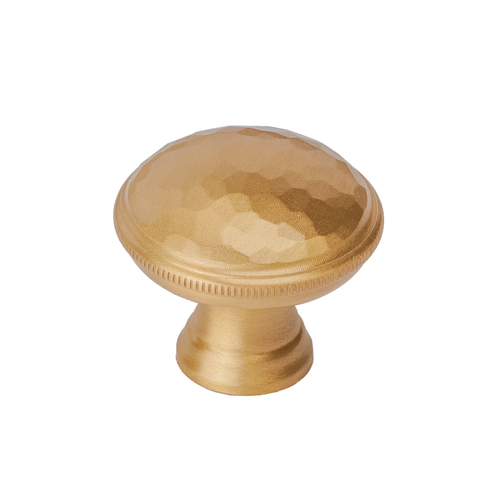 satin brass drawer knob