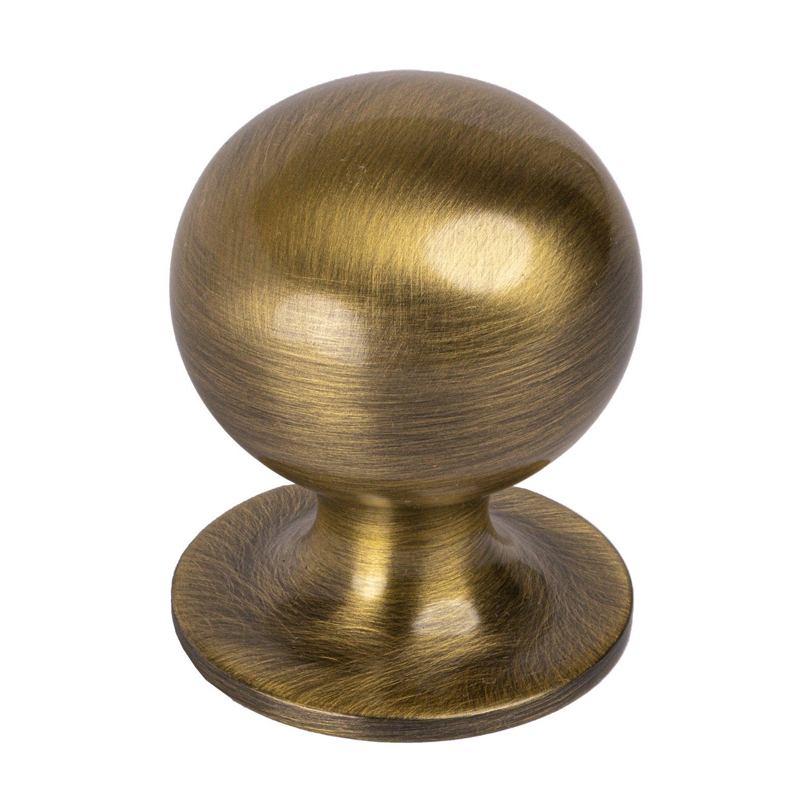 solid brass ball cabinet knobs