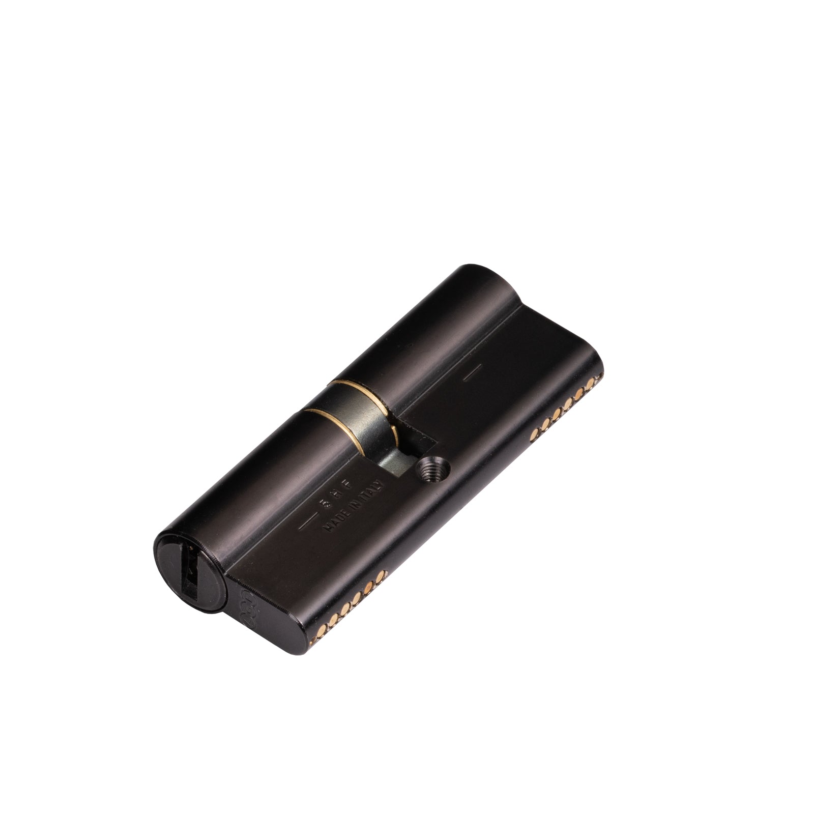 15 Pin Euro Cylinder lock key to key  black 80mm
