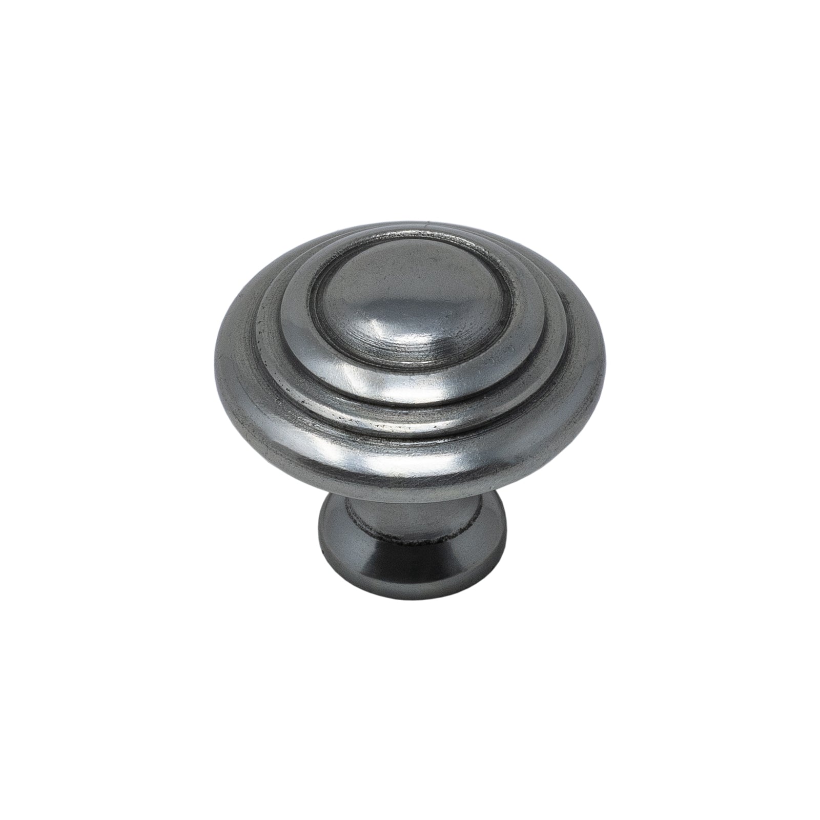 Medium cast iron ringed cupboard knob SHOW
