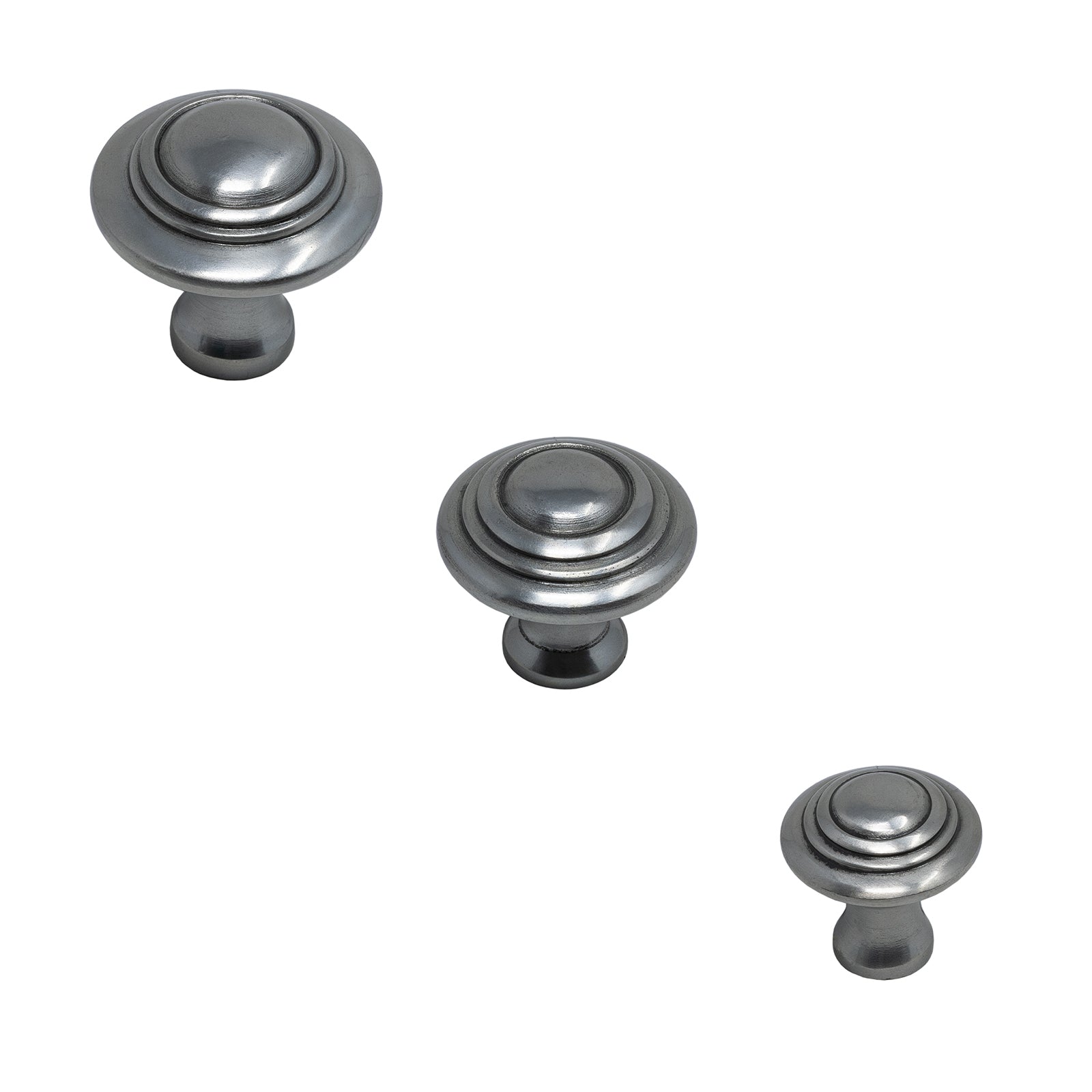 Cast Iron Ringed Cabinet Knobs 