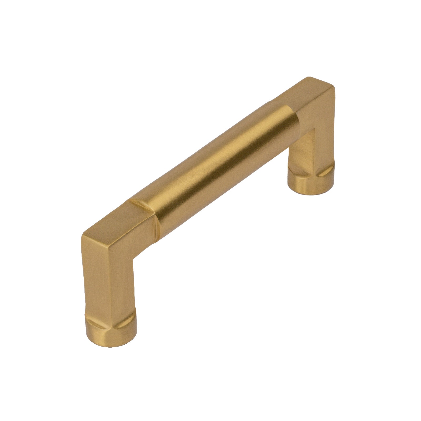 satin brass cupboard drawer handle